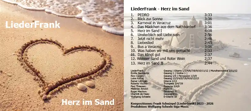 CD- Herz im Sand